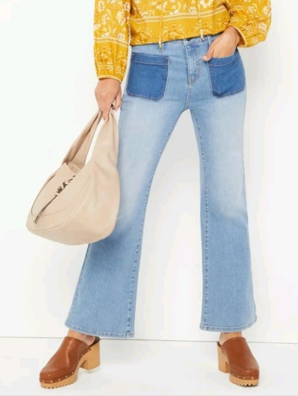 Time And Tru Wide Leg Jeans Sz 16